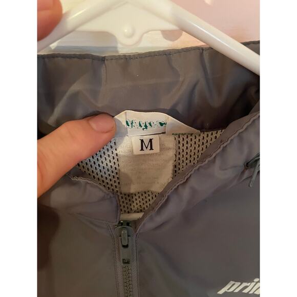 Vintage Prince Track Jacket Men Medium Retro 80s 90s Tennis Windbreaker - Picture 5 of 8